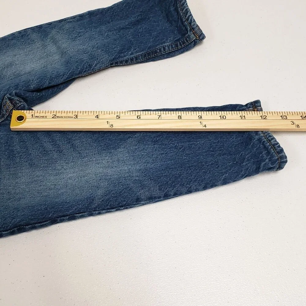 OshKosh Bgosh Baby Denim Jeans 18M Fleece Lined Adjustable Waist